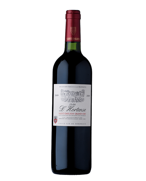 Château Clos Hortense 2019 AOC Saint-Émilion Grand Cru 750 ML