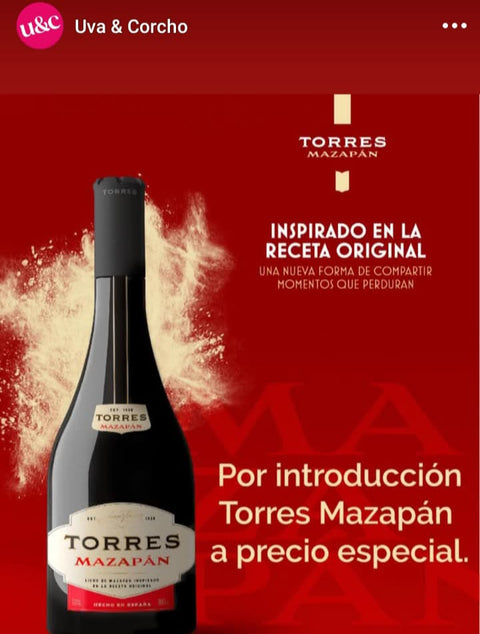 Licor Torres Mazapán 700ml