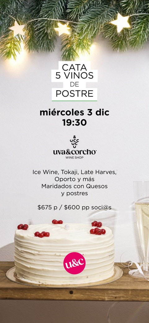 CATA 5 VINOS DE POSTRE