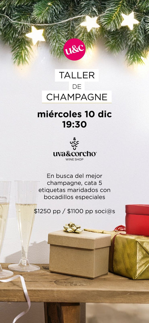 Cata a Ciegas de Champagne - Miércoles 10 de Diciembre