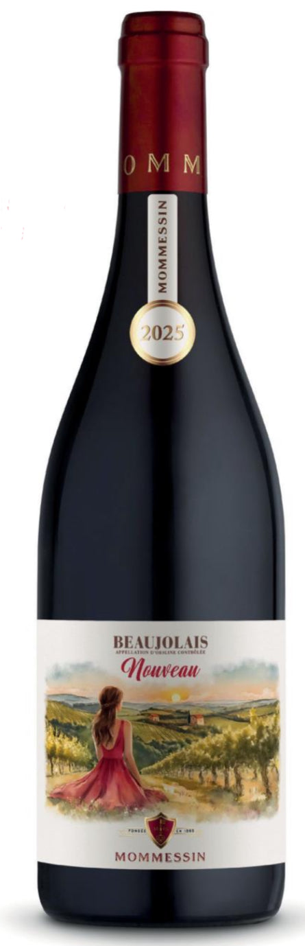 MOMMESSIN BEAUJOLAIS NOUVEAU 2025 750ML