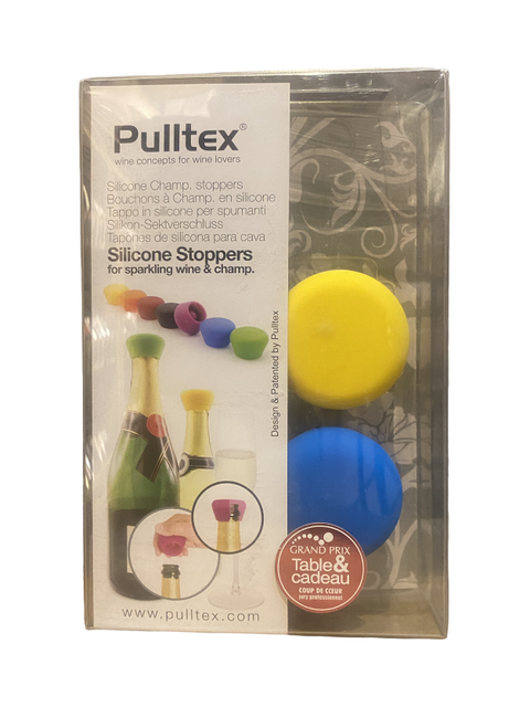 2 Tapónes de Silicón para Espumosos Pulltex