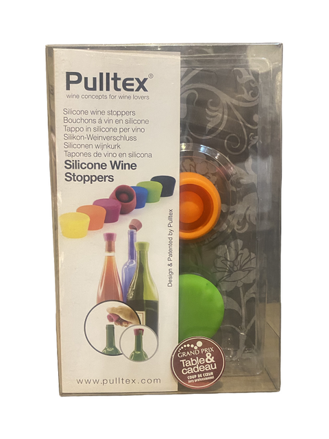 2 Tapónes de Silicón para Vino Pulltex