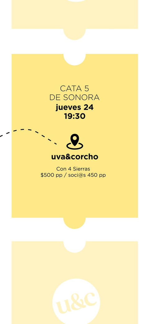 Cata 5 de Sonora. Jueves 24 de Abril