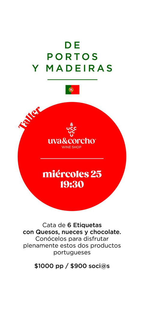 Taller de Portos y Madeiras - Miércoles 25 de Marzo