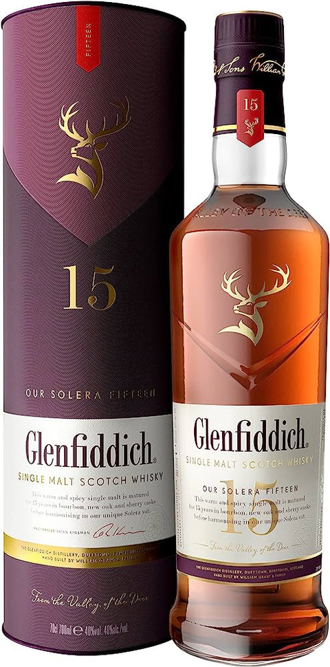 Glenfiddich 15 años 750 ml